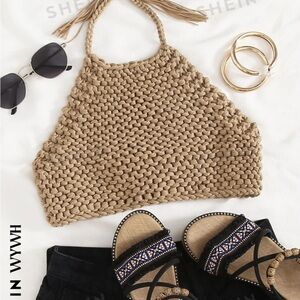 Crochet SHEIN Halter Top